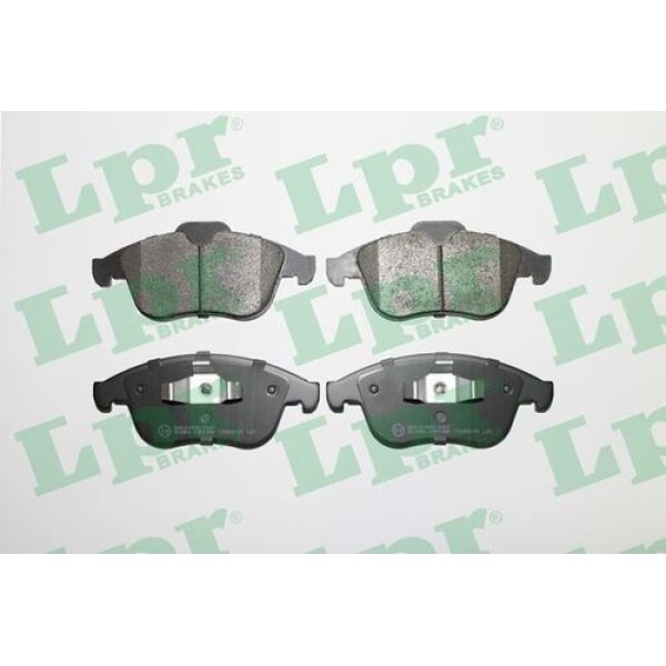 LPR 05P1388 Ön Fren Balatası Laguna III 2.0 16V 2.0 16V Hı Flex 2.0T 16V 2.0DCI 07- 410600011R 