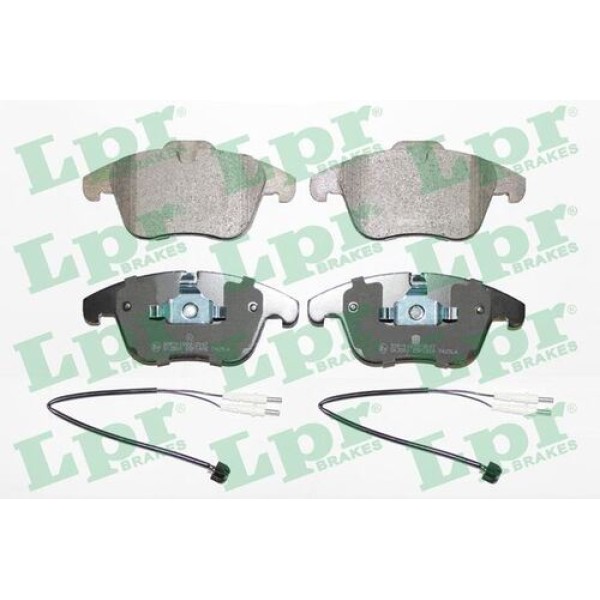 LPR 05P1486A Ön Fren Balatası C5 III 1.6 16V 1.8 16V 2.0 16V 1.6HDI 2.0HDI 02 08-P407 DW10Bted4 (2.0 16V) Fişsiz 1610103880