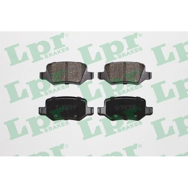 LPR 05P850 Fren Balatası Arka W168 97-04 W169 04-12 W245 08-11 Vaneo 414 02-04 A1684200420