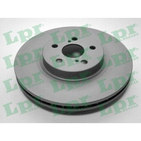 LPR T2022V Ön Fren Diski (Aynası) Havalı Toyota Avensis D4D 2003-2008 (295x5) (Merkezleme Capı 55) 4351205050