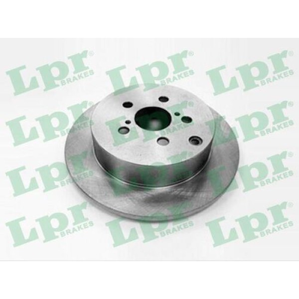 LPR T2038P Arka Fren Disk (Aynası) Düz Toyota Avensis 1.6 1.8 2.0D 03-08 (280x5) 4243105030 