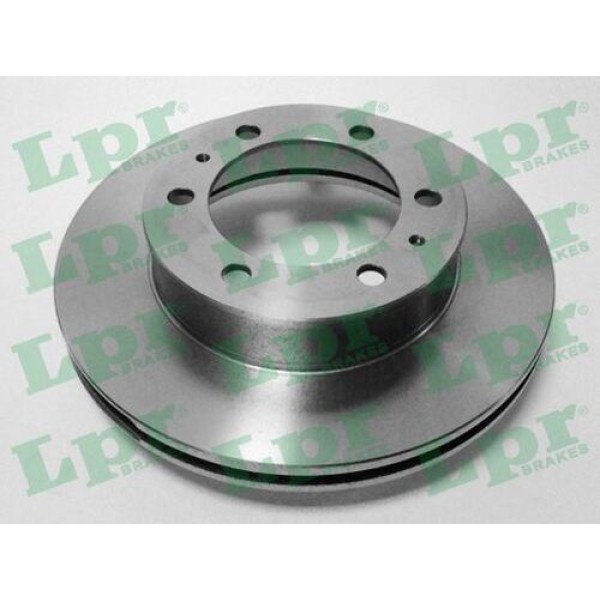 LPR T2066V Ön Fren Disk (Aynası) Havalı Toyota HiIux Vigo 2.5DT 3.0DT D 4D 4x4 05-15 (297x6) 435120K060 