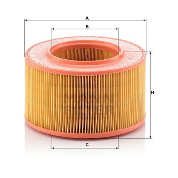 MANN C1996 Hava Filtresi 192585 