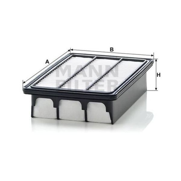 MANN C2735 Hava Filtresi Hyundai Santa Fe 2.2 CRDI 08 281132B000