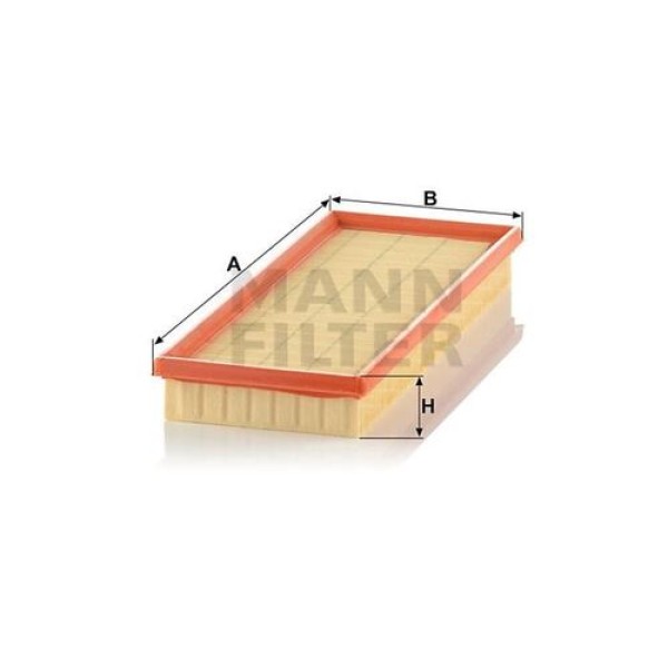 MANN C3463 Hava Filtresi Opel Rekord-E 2.0 E 110Hp 09 77-10 84 9292493