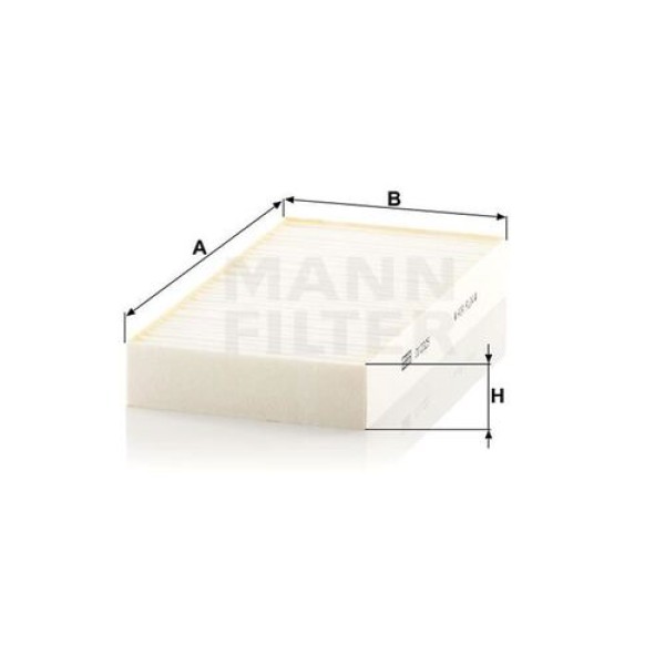 MANN CU2329 Kabin Filtresi Chrysler Pt Cruiser Pt Cruiser Cabrio 2.0 16V 141Hp 04 00-12 10 05058040AA