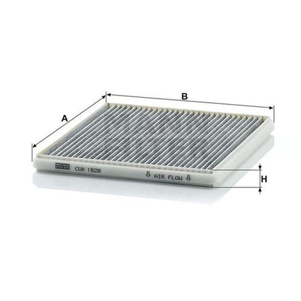 MANN CUK1828 Polen Filtresi Lexus 03-08 Legacy 98-03 Outback 03-09 Camry 01-06 Celica 99-05 Land Cruiser 03-09 Prius 03-09 Yaris 99-04 08974-00820 