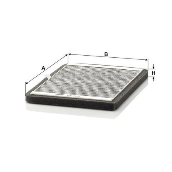 MANN CUK2424 Polen Filtresi Megane I 1.9 DTI 80Hp 10 01 7711228914 