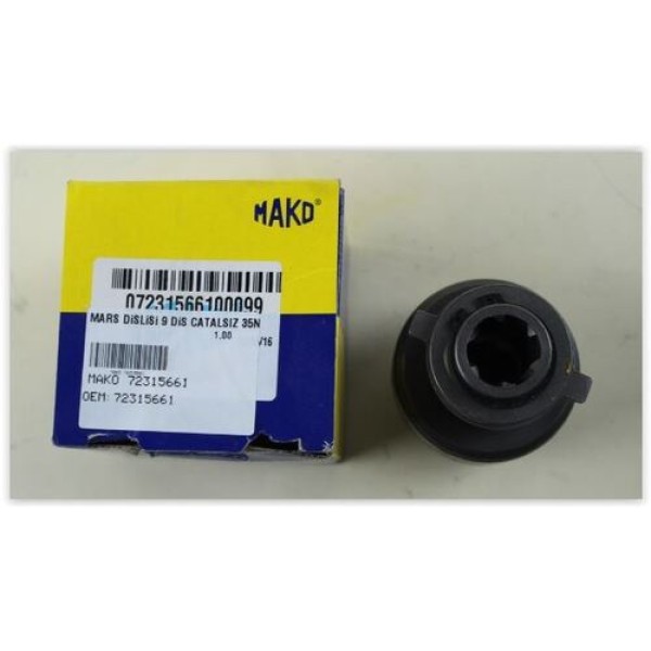 Mako 72315661 Marş Dişlisi 9 Diş Catalsız 35Nc-50Nc YM Tf 72315661