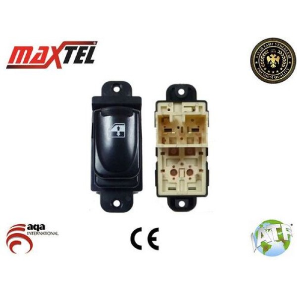 Maxtel 18203014 Cam Anahtarı Hyundai Era Ön Sağ Arka Sağ Sol 2006- 935801 