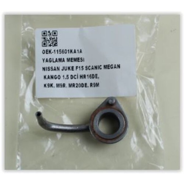 OEK 115601KA1A Yağlama Memesi Nissan Juke F15-Scanıc-Megane -Kangoo 1.5 DCI Hr16De-K9K-M9R-Mr20De- Renault 9M 115601KA1A 