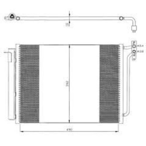 Oris CBM216016 Klima Radyatörü BMW M54 M57 N X5 E53 64536914216
