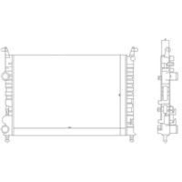 Oris MFI856 Su Radyatörü Palio Siena 1.2 02- MRMOEM-1065201 