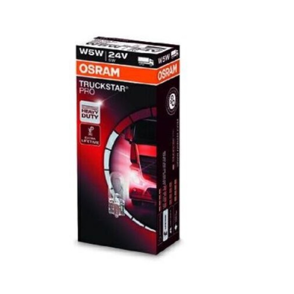 Osram 2845TSP Ampul 24V 5W Büyük Dipsiz Gösterge Sarsıntıya Dayanıklı Truckstar Pro