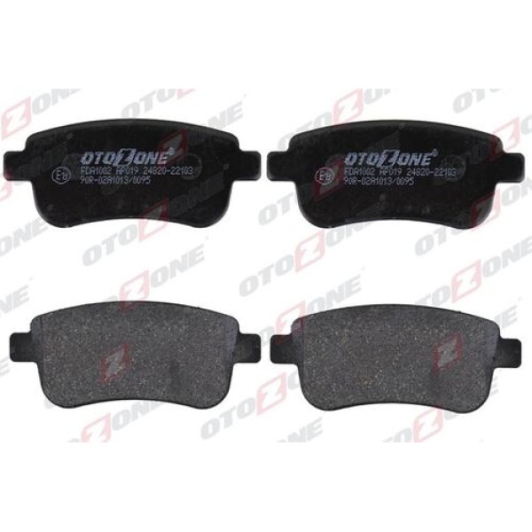 Otozone FDA1002 Arka Balata Megane III 11.08 Scenic 02.09 Gdb1791 440603558R 