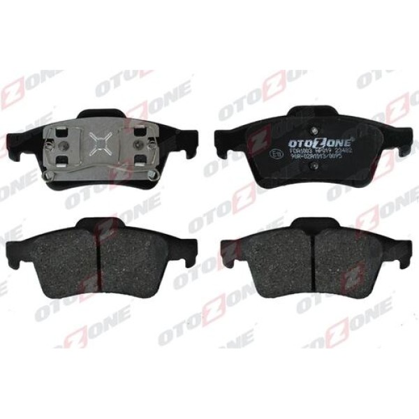 Otozone FDA1003 Arka Balata Laguna II 01 Megane II-Latitude-Vectra C 03 Focus II 05 Connec 06 C-Max 06 Primera 02 Gdb1469 7701206609