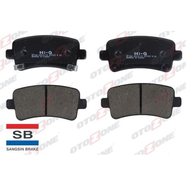 Otozone FDA5005 Arka Balata Insignia 1.6-1.6T-1.8-2.0CDTI 08 Gdb1784 1605366