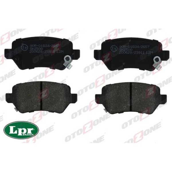 Otozone FDA5006 Arka Balata Astra G 98 Astra H 05 Meriva 03 Zafira 00 Combo 02 Gdb1515 93188727 