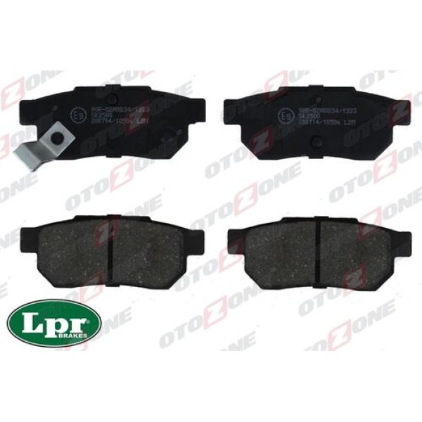 Otozone FDA9005 Arka Balata Accord III 85-89 Civic 87-01 Jazz II 02 Rover 25-45-200-400 Gdb499 43022SAAJ50