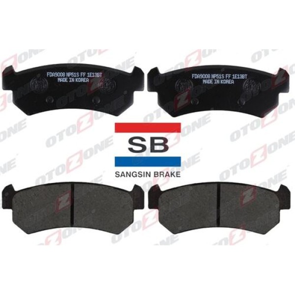 Otozone FDA9008 Arka Balata Lacetti 1.4-1.6-1.8 04 Nubira 1.4-1.6-1.8 2.0 04 Gdb3348 96405131