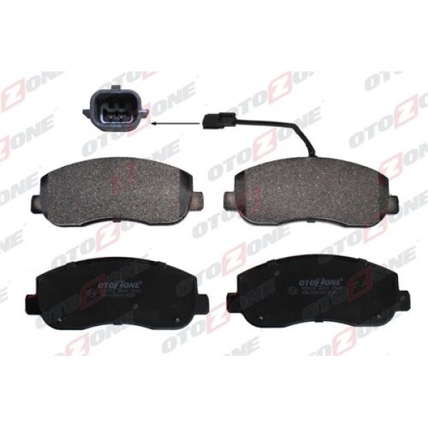 Otozone FDO1012 Ön Balata Master III 2.3DCI 2.10 13 Movano 2.3CDTI 5.10 14 Nissan Nv400 2.3CDI 11 410604386R-4106000Q0L 410602889R