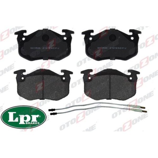 Otozone FDO1023 Ön Balata Fişli Twingoo 1.2 96 R5 72-95 Gdb328 7701203842 