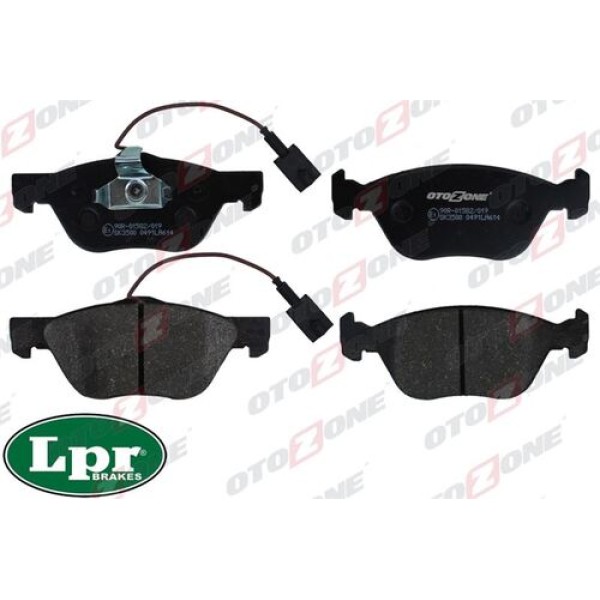 Otozone FDO2016 Ön Balata Fişli Marea 2.0 Weekend Alfa 145 146 156 2.0 JTD 598065 Tb2286 Gdb1212 9947156