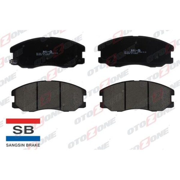 Otozone FDO5000 Ön Balata Antara 2.4-3.2 V6-2.0 CDTI 05 06-Captiva 06.06 Gdb1715 4808861 