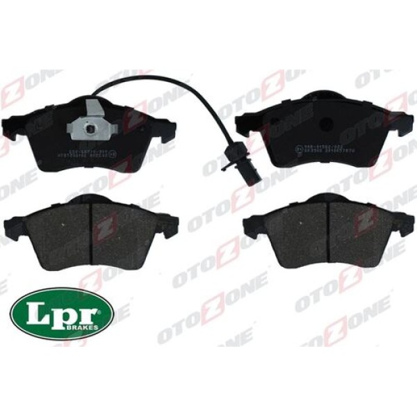 Otozone FDO7004 Ön Balata Transporter T4 Caravelle 2.5 TDI 90-03 Gdb1391 7D0698151D 