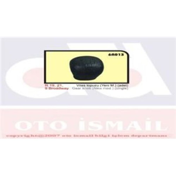 Ozar 6R013 Vites Topuzu Renault 19- Renault 21 7700788661 