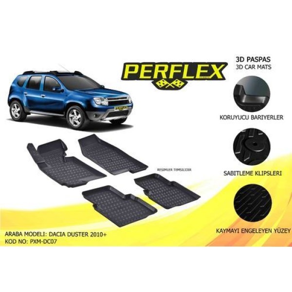 Perflex PXM-DC07 Paspas 3D Havuzlu X-Mat Duster 4x2 2010