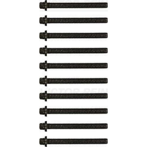 Victor Reinz 14-32002-01 Silindir Kapak Saplaması Takım (10 Lu) BMW E30 E36 E46 E34 M42 11121721939 