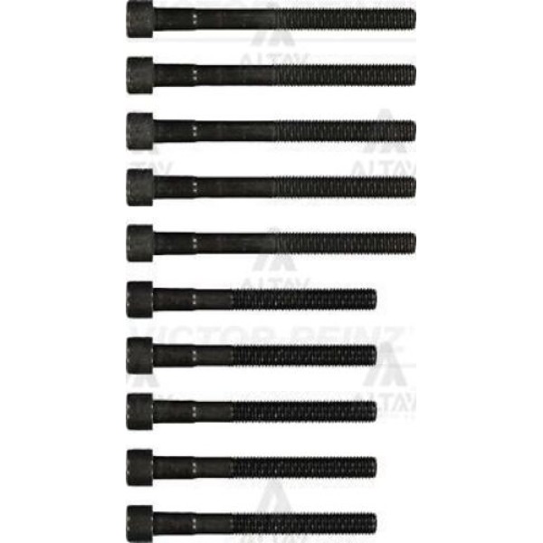 Victor Reinz 14-55029-01 Silindir Kapak Saplaması Corolla 1.3 Enj 1988-1997 4Efe Motor 10 Adet 9091002101 