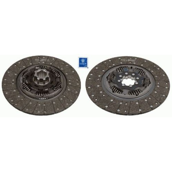 Sachs 1898600001 Debriyaj Diski Diş 400mm Mercedes Actros 501 502 Çiftli Tip (1878002024 1878002023) A0212506701