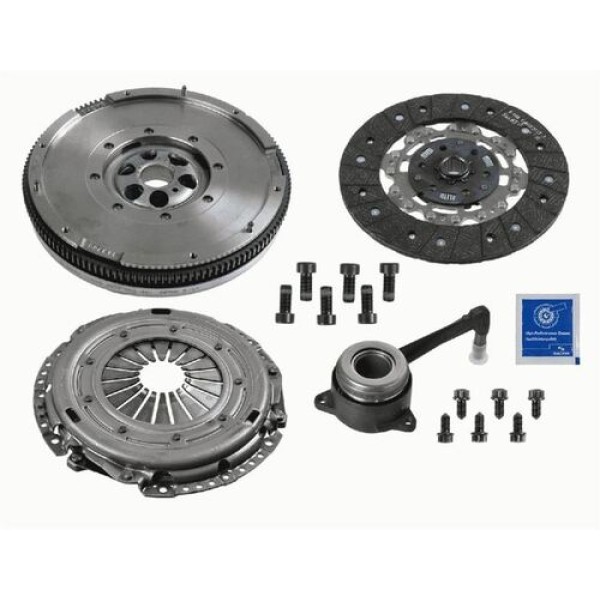 Sachs 2290601005 Volan+Debriyaj Set+Hidrolik Rulman Volkswagen Golf 00-05 A3 00-03 Leon 03-06 Octavia 02-04 Asz-Arl 038105266BB 