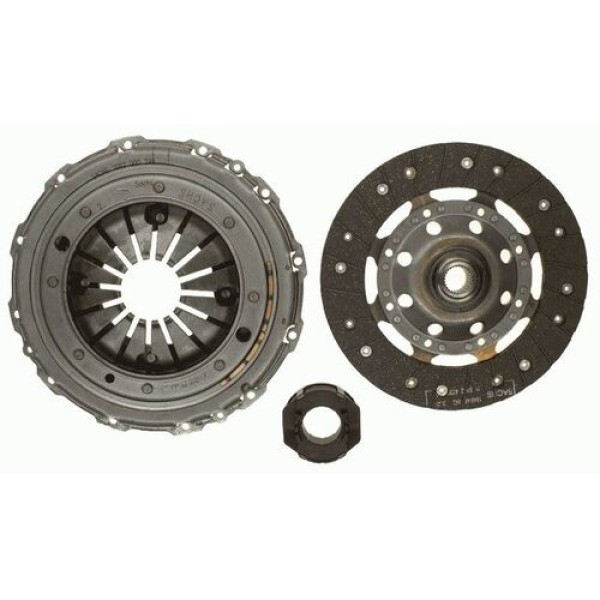 Sachs 3000951005 Debriyaj Seti 220mm Golf IV Bora Toledo Octavia 1.9TDI 98-Agr ALH 038198141X