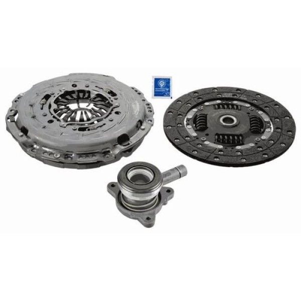 Sachs 3000990530 Debriyaj Seti Transit V347 11-14 V343 V364 Pickup 2.2TDCI 155PS 14-Rulmanlı 627303235 