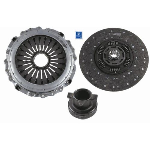 Sachs 3400700361 Debriyaj Seti (Baskı Disk Rulman) DAF CF75 01-13 Cf85 05-13 XF105 05-430mm-10 Diş 1685428 