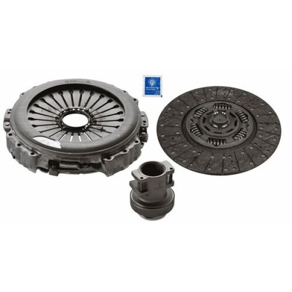 Sachs 3400700533 Debriyaj Seti (Baskı Disk Rulman) 430mm Mercedes Actros MP4-Mp5 1833-1842 Arocs 3342-4142 Antos (Om471) Euro 5 282504801 