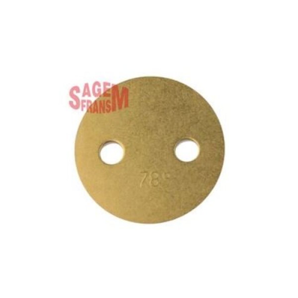 Sagem 161112 Karbüratör Kelebek Sarı Pul Renault 9- Renault 11 Rca 78C RCA784 