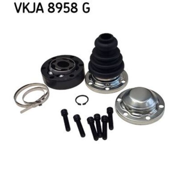 SKF VKJA8958G Aks Kafası Sol Ön İç Transporter T4 1.9TDI 2.0 03-10 28x32x107 7H0498103 