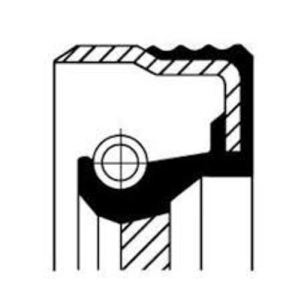 Skt 45894P Aks Keçesi Otomatik Opel Astra H-Corsa D-Tigra B-Vectra B-Zafira A 374227 