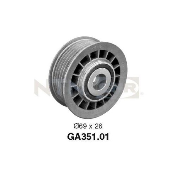 SNR GA35101 Kayış Gergi Rulmanı Mercedes W202 W124 W210 C140 Renault 129 Kanallı A6012001070