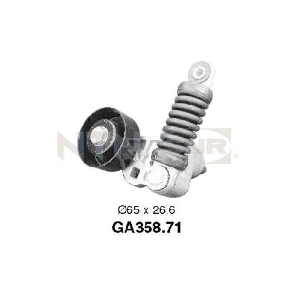 SNR GA35871 Alternatör Gergi Rulmanı Kütüklü 206 Tu3Jp (1.4 8V) 1.6 00-Xsara II Tu Motor Xsara Picasso Tu5Jp (1.6 8V) 5751.52