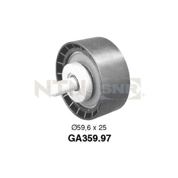 SNR GA35997 Alternatör Gergi Rulmanı 206 P306 Partner Berlingo Scudo Xsara Xsara II Xsara Picasso DW8B 1.9 D 02-Ölçü (17x60x25) 5751.73