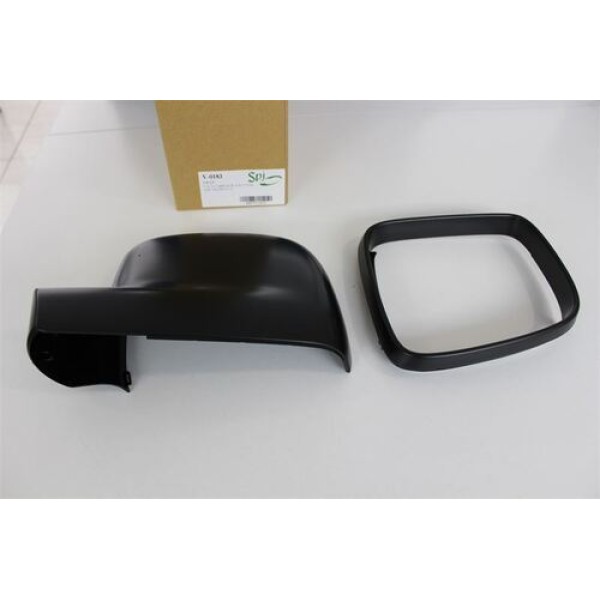 SPJ V-0183 Dış Dikiz Ayna Kapağı Transporter T5 Ayna Kapak Çerçeve 03 10 Siyah Sol 7E1857527 