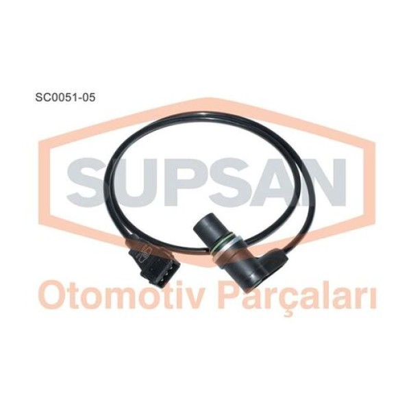 Supsan SC0051-05 Sensör Krank Mili Pozisyon Opel Astra F C18XEL-X18XEL-X20XEV-Omega B 2.0 16V X20XEV-Vectra A 1238914 