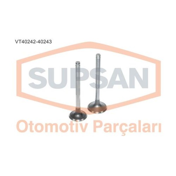 Supsan VT-40242-40243 Subap Takımı Kangoo Express D Renault 19 D F8Q Em 8 Subap 7701468035