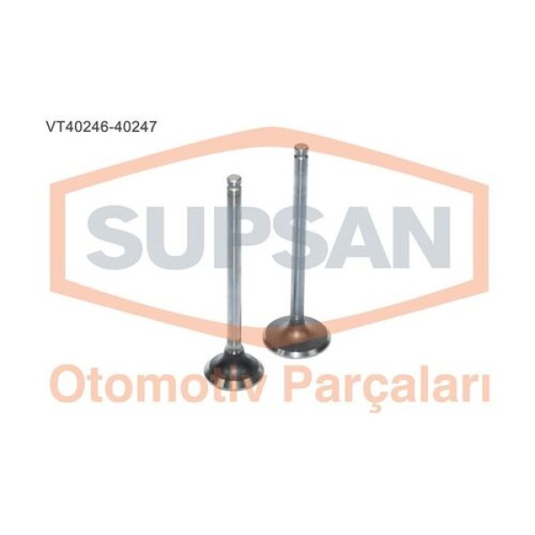 Supsan VT-40246-40247 Subap Takımı L300 Minibüs 1997-2008 Yeni Model Stare TCI Motor 8 Subap MD198403