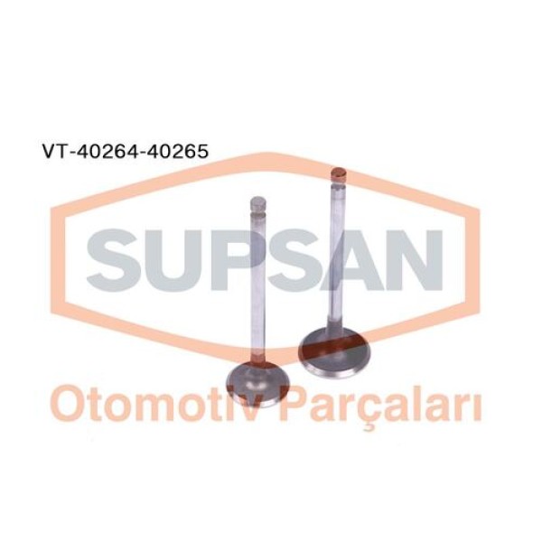 Supsan VT-40264-40265 Subap Takımı Accent 1.3-1.5 12V 1994-2000 8 In 4 Ex 2221122003